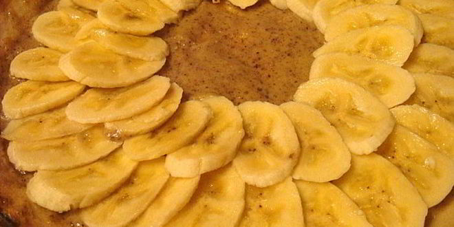 Рецепт тарта с карамелизованными яблоками