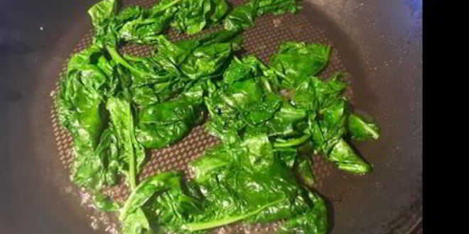 Рецепт тарта с козьим сыром и шпинатом