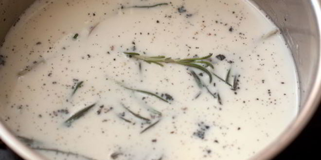 Рецепт тарта с малиной и розмариновым кремом