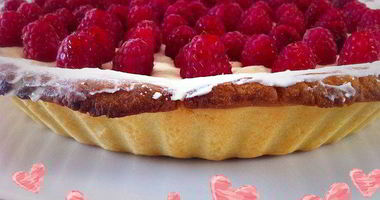 Рецепт Тарта с малиной
