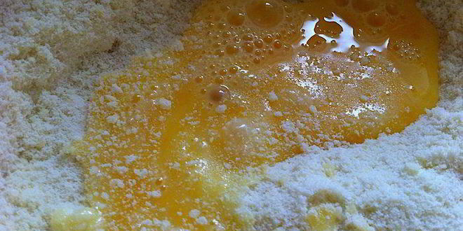 Рецепт тарта с малиной