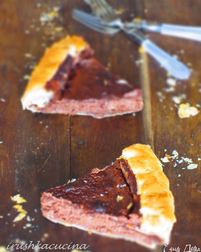 Рецепт тарта с маскарпоне и грецкими орехами