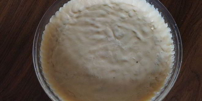 Рецепт тарта с маскарпоне и персиками