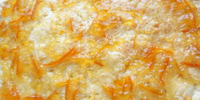 Рецепт тарта с маскарпоне, инжиром и медовым соусом