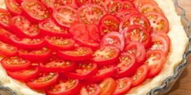 Рецепт тарта с помидорами черри