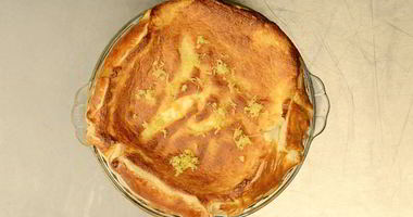 Рецепт Тарта с рикоттой, лимонной цедрой и цукатами