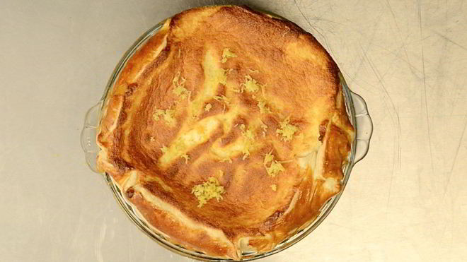 Рецепт тарта с рикоттой, лимонной цедрой и цукатами