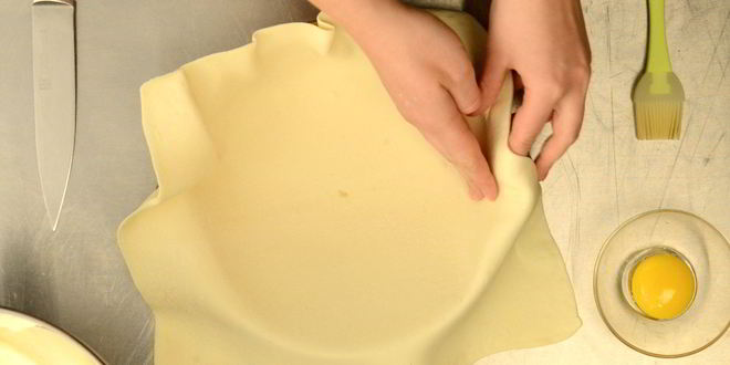 Рецепт тарта с рикоттой, лимонной цедрой и цукатами