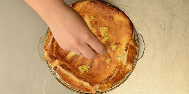 Рецепт тарта с рикоттой, лимонной цедрой и цукатами