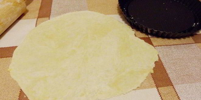 Рецепт тарта с зеленым горошком