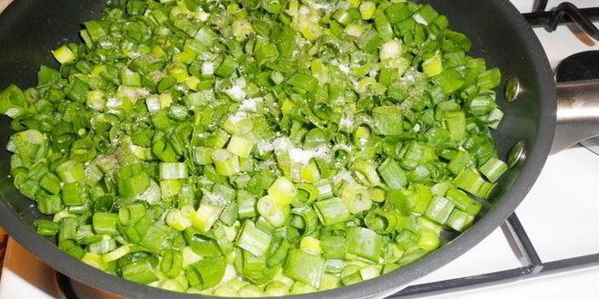 Рецепт тарта с зеленым горошком