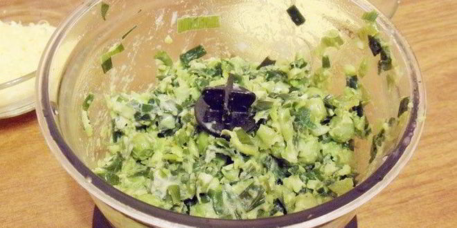 Рецепт тарта с зеленым горошком