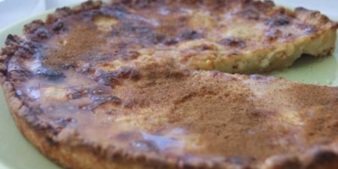 Рецепт тарта с зерненым творогом и медом