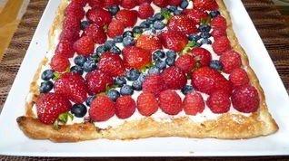 Рецепт Тарта со свежими ягодами