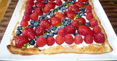 Рецепт Тарта со свежими ягодами