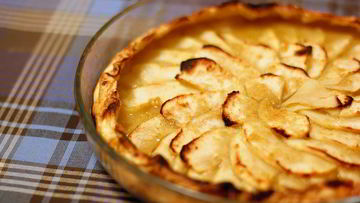 Рецепт Тарта татен с яблоками из слоеного теста