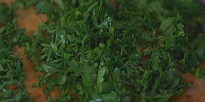 Рецепт тартов с раковыми шейками и зеленью