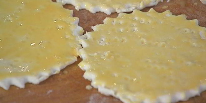 Рецепт тартов с раковыми шейками и зеленью