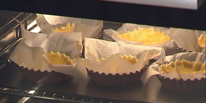 Рецепт тартов с раковыми шейками и зеленью