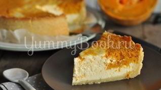 Рецепт Творожного тарта с тыквой
