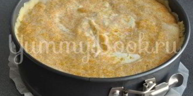 Рецепт творожного тарта с тыквой