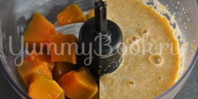 Рецепт творожного тарта с тыквой