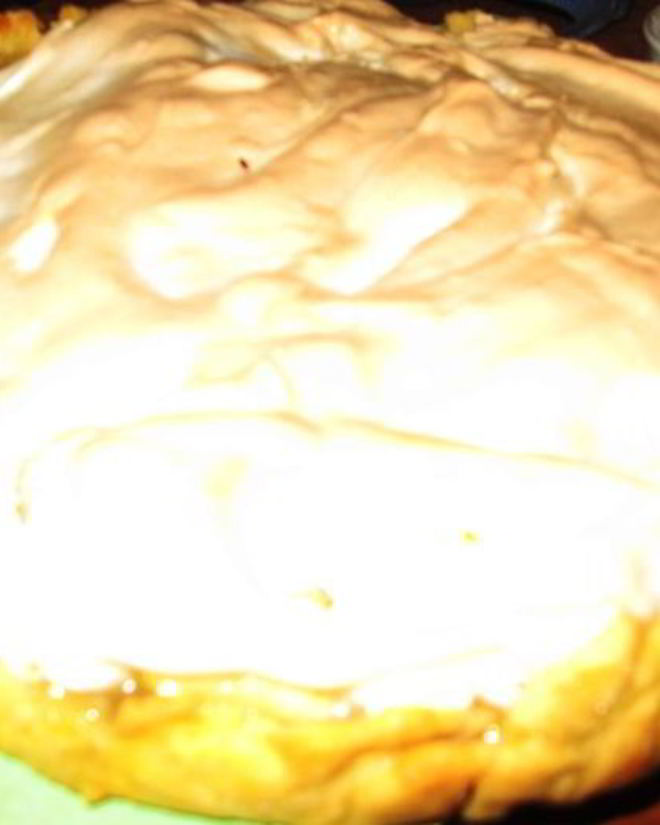 Рецепт воздушного тарта с яблоками