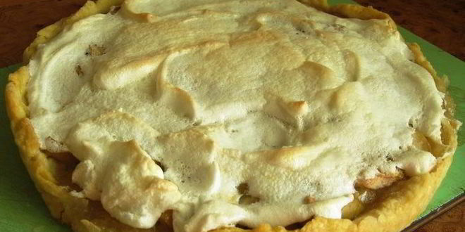 Рецепт воздушного тарта с яблоками