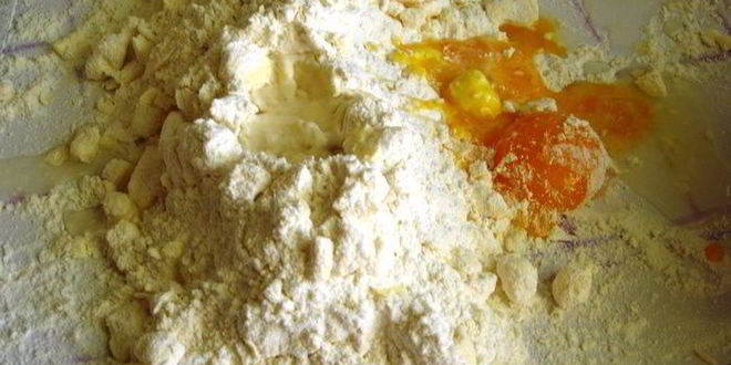 Рецепт воздушного тарта с яблоками