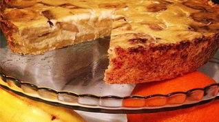 Рецепт Заливного бананового тарта