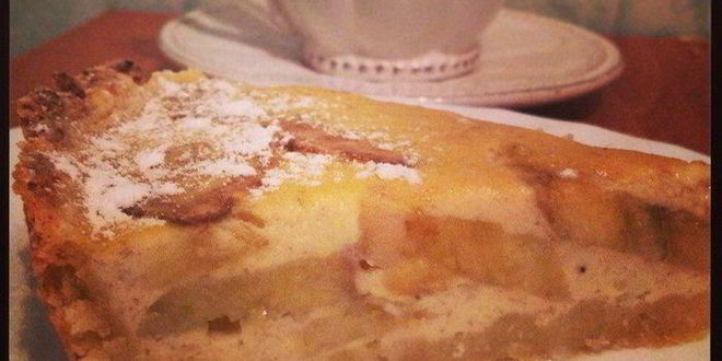 Рецепт заливного бананового тарта