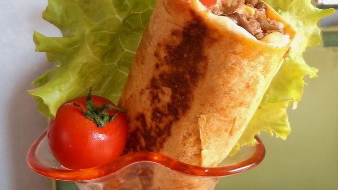 Рецепт тортильи с грибами