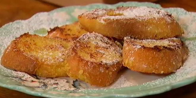 Рецепт ананасовых французских тостов