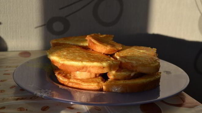 Рецепт бабушкиных тостов