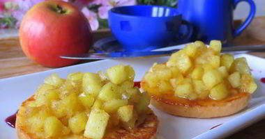 Рецепт Французских тостов с яблоками