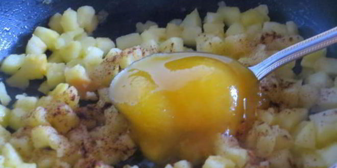 Рецепт французских тостов с яблоками