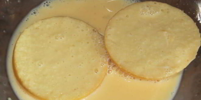 Рецепт французских тостов с яблоками