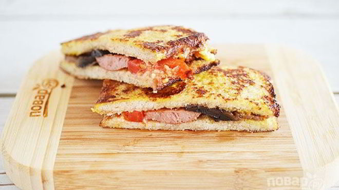 Рецепт французских тостов в английском стиле