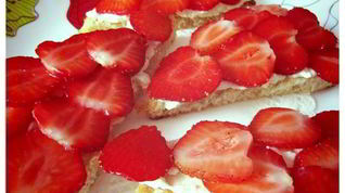 Рецепт Клубничных тостов