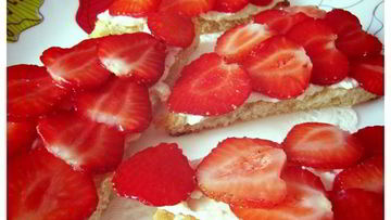 Рецепт Клубничных тостов