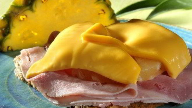 Рецепт тоста с ветчиной и ананасами