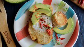 Рецепт Тоста с яйцом и авокадо