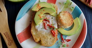 Рецепт Тоста с яйцом и авокадо