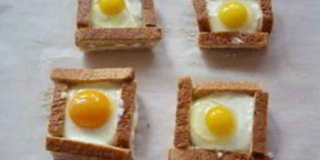 Рецепт тостов карбонара