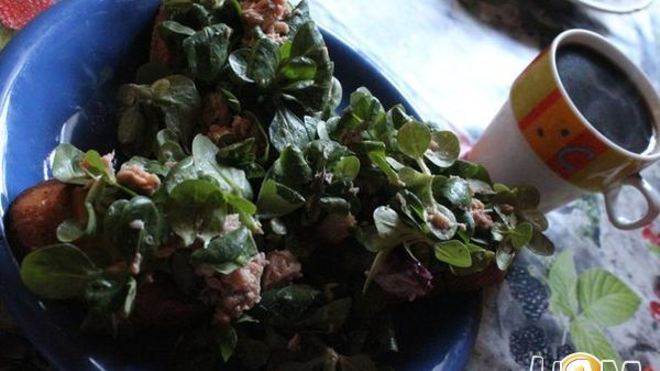 Рецепт тостов морской бриз