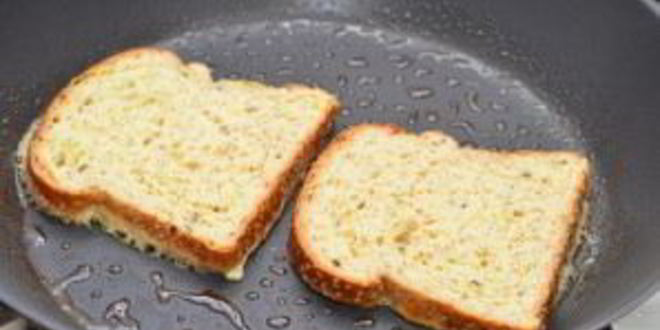 Рецепт тостов на сковороде
