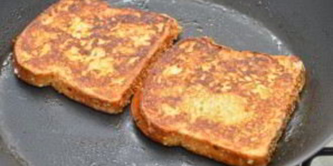 Рецепт тостов на сковороде