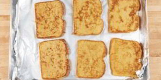 Рецепт тостов с ананасом