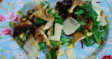 Рецепт Жареных грибов на тостах