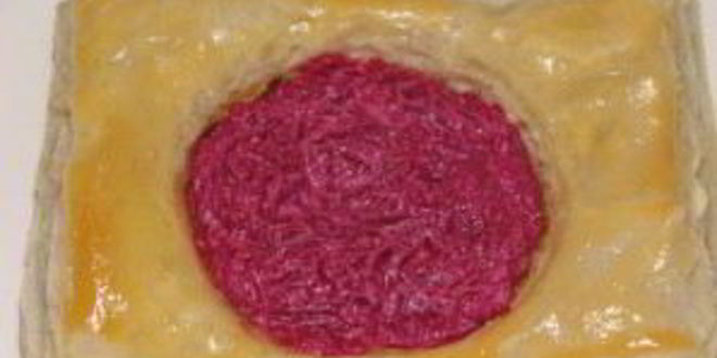 Рецепт волованов со свеклой и сельдью